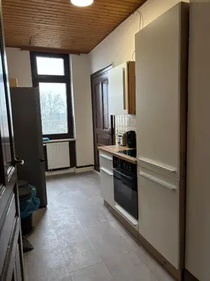 Küche/Küchenzeile in der Unterkunft 1 Zimmer für 2 Personen Bruchsal ruhige Lage (Monteurzimmer)