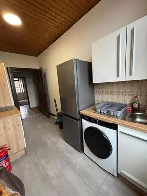 Küche/Küchenzeile in der Unterkunft 1 Zimmer für 2 Personen Bruchsal ruhige Lage (Monteurzimmer)
