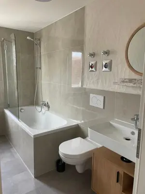 Ein Badezimmer in der Unterkunft Freigeist Apartments