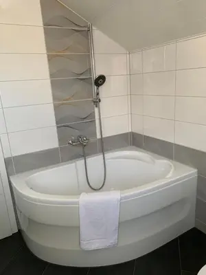 Ein Badezimmer in der Unterkunft 2 Zimmer Ferienwohnung