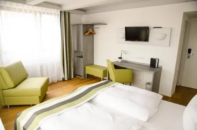 TV/Unterhaltungsangebot in der Unterkunft Hotel am Schloss