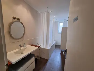 Ein Badezimmer in der Unterkunft Süße Marie 1