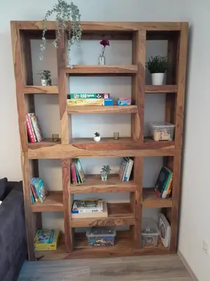 Die Bibliothek im Ferienhaus