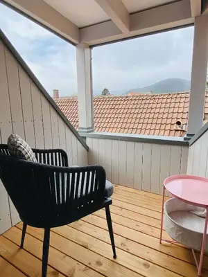 Ein Balkon oder eine Terrasse in der Unterkunft Vintner Suites