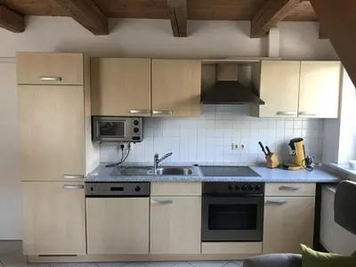 Küche/Küchenzeile in der Unterkunft Landhaus Kirsch