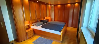 Ein Bett oder Betten in einem Zimmer der Unterkunft Weingut Will und Würz Lemberger