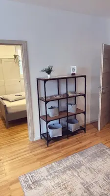 Ein Bett oder Betten in einem Zimmer der Unterkunft Heimatliebe Erfweiler Wohnung ÄNS