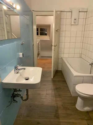 Ein Badezimmer in der Unterkunft Burgfreiheit