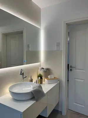 Ein Badezimmer in der Unterkunft Ferienwohnung Lili
