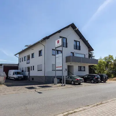 Das Gebäude in dem sich das Aparthotel befindet