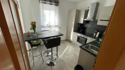 Küche/Küchenzeile in der Unterkunft Ferienwohnung -Isola Madre