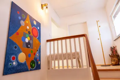 Grundriss der Unterkunft nidusROOMS: Art Déco Apartment nähe Heidelberg