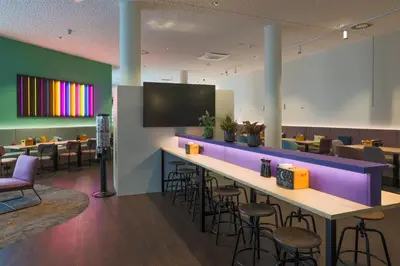 TV/Unterhaltungsangebot in der Unterkunft Holiday Inn-the niu, Wave Karlsruhe Oststadt by IHG