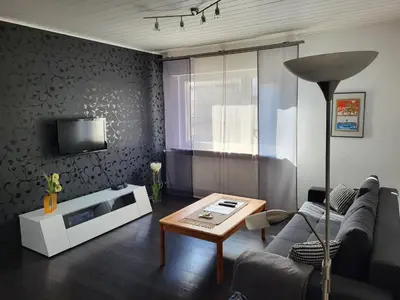 TV/Unterhaltungsangebot in der Unterkunft Ferienwohnung Braunshardt