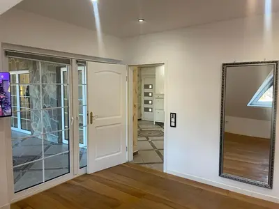 Ein Badezimmer in der Unterkunft Luxuriöse Wohnung im Herzen von RLP