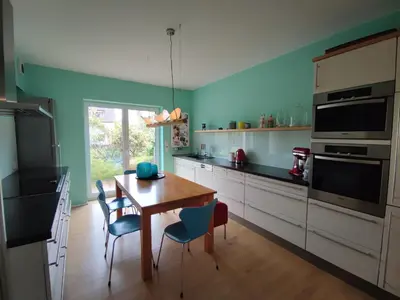 Küche/Küchenzeile in der Unterkunft Zen Apartment - spacious - garden - kitchen